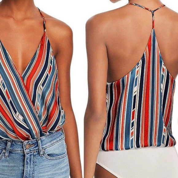 Almost gone✨ Trend stripe twist knot front  top - Picture 3 of 8